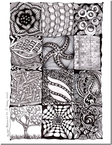 tangle patterns #2 dearley
